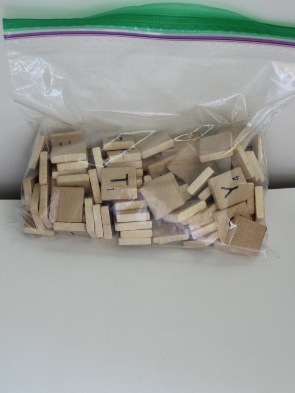 Scrabble Tlies Older Vintage Set Complete